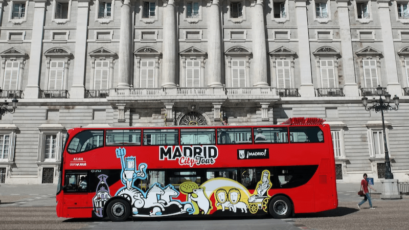 Madrid Hop on Hop off- Palacio real