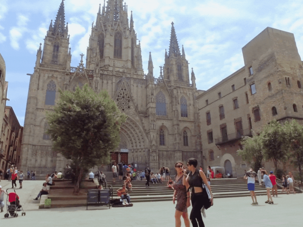 巴塞罗那的炎热