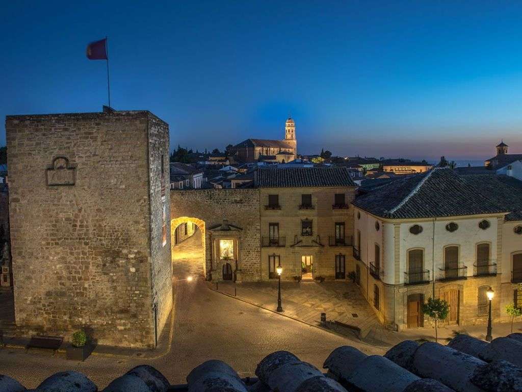 从哈恩的屋顶高处透视照片。.